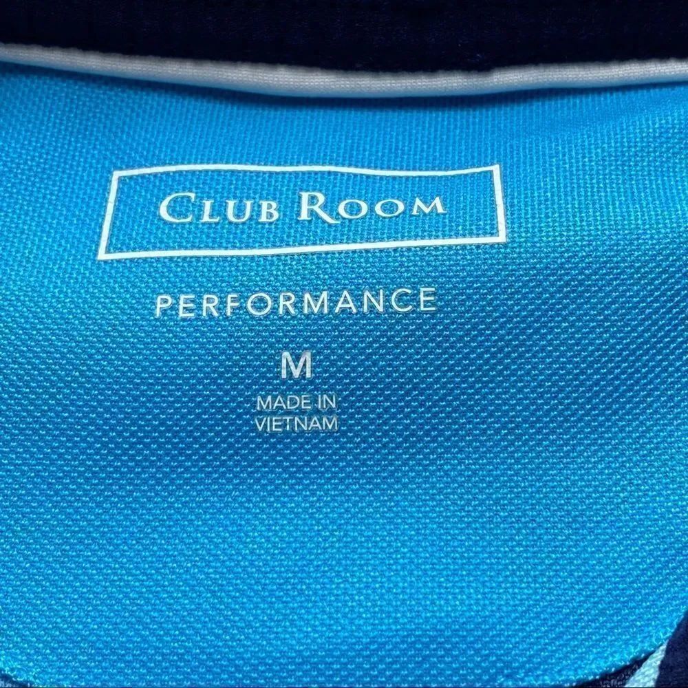 Club Room Multiple Color Diamond Design Polo Size Medium - Picture 3 of 10